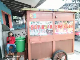 Gerobak ketoprak/rujak