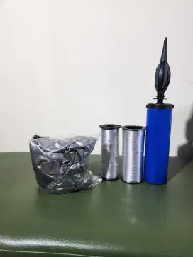 Paket balon,pompa,dan tali balon