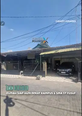 Rumah siap huni dekat kampus & SMA St Yusuf di Borobudur Lowokwaru