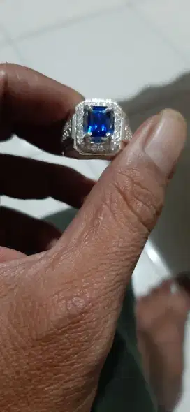 King safir ring perak