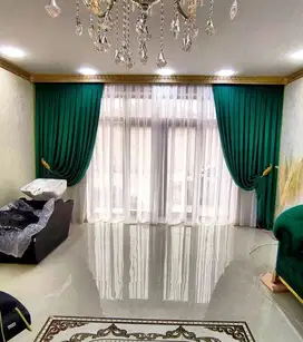 Pasang Gorden Hordeng Gordyn Korden Horden Curtain Roller Blind