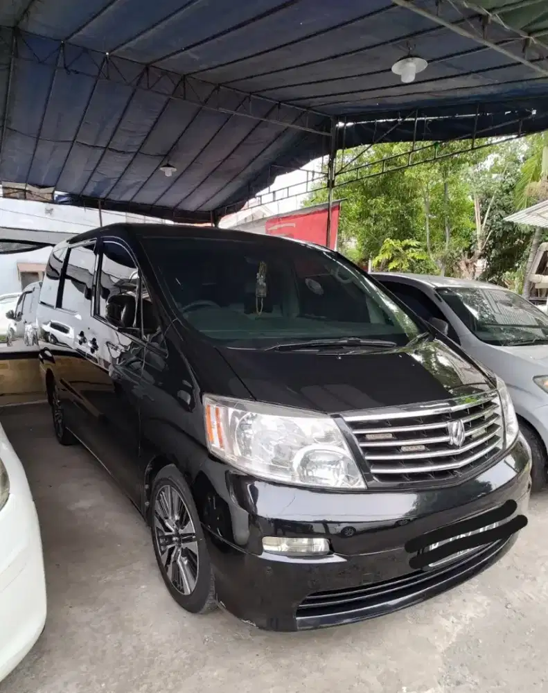 Dijual Alphard MZG 3.0 / 3000 CC V6 CBU Hitam