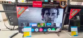 Cicilan 0% Polytron 43in UHD Google TV PLD 43UG5059 dengan Home Credit