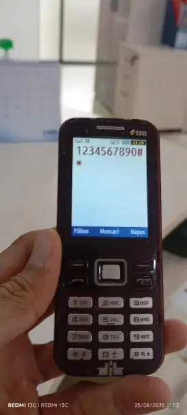 Dijual hp Samsung GT-C3322 Duos kondisi normal sinyal all operator pm