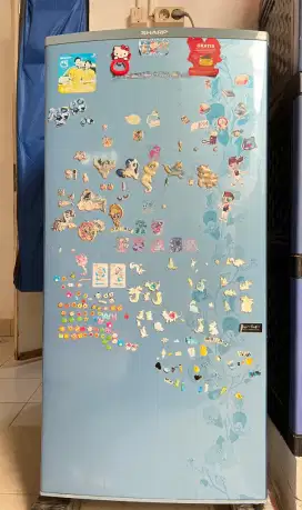 Kulkas Sharp 1 pintu kondisi bagus