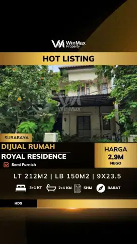 Royal Residence -West Surabaya City ,.East Java