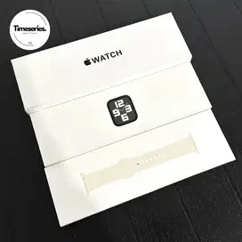 BARU Apple Watch SE Gen 2 40mm Starlight Belum Aktivasi