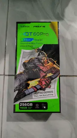 Infinix hot 60 pro 8/256 new segel garansi resmi termurah bisa cod