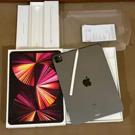 ipad pro M1 256gb ibox 11 inch wifi mulus bh 100% fullset
