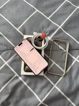 iPhone 15 Pro 256gb Resmi Indo Fullset Original
