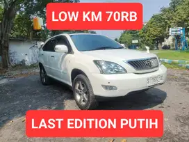 Toyota Harrier 2.4 L Prem PUTIH Low KM 70rb Istimewa