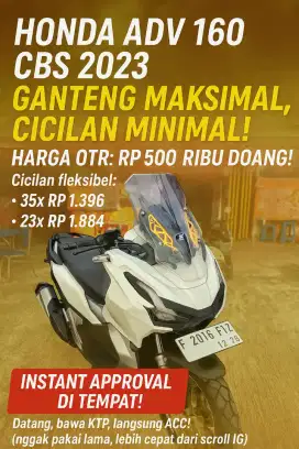 ADV 160 CBS 2023 – Bukan cuma motor, ini tiket gaya hidup petualang