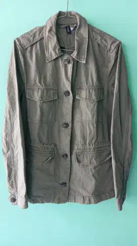 Jaket parka army size S