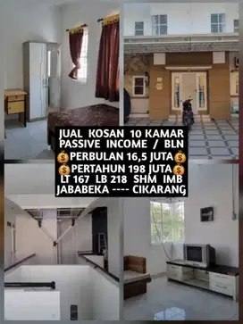 JUAL KOST KOSAN DI JABABEKA CIKARANG UTARA BEKASI