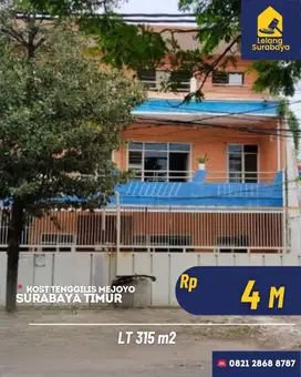 Rumah Kost Surabaya  Nol Jalan Tenggilis Mejoyo