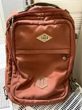 Tas Eiger Ori warna coklat bata