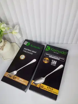 Sendok Garpu Stainless Steel Premium Tebal Anti Karat & Awet