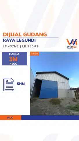 #DijualGudang Raya Legundi
