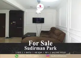 Jual Apartemen Sudirman Park 2 Bedrooms Lantai Sedang