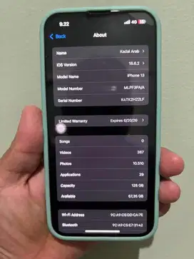 Jual Iphone 13 128gb garansi panjang