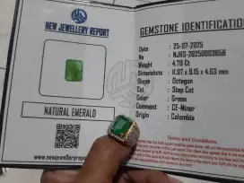 Natural emerald (zamrud)