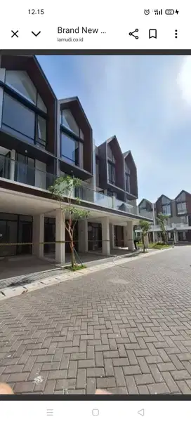 Rumah 3 lantai di Cluster Osaka Residence PIK 2 Jakarta-Utara
