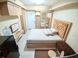 READY SEWA APARTEMEN STUDIO FF TOWER CATTLEYA ATAS MALL BASSURA CITY