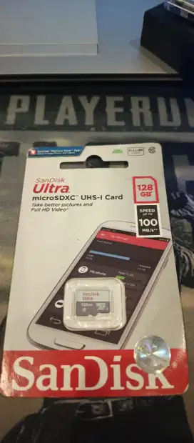 SD card Sandisk 128gb baru