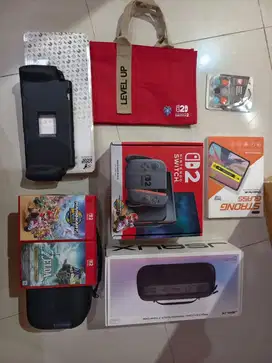 Nintendo Switch 2 like new (baca deskripsi)