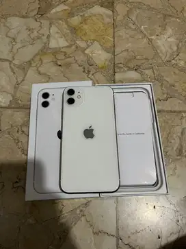 iphone 11 128gb BH 100% SUPER MULUS ALL OPERATOR