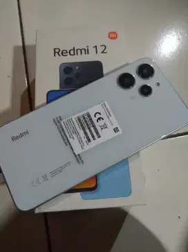 Redmi 12 8/256 mulusss hp dus
