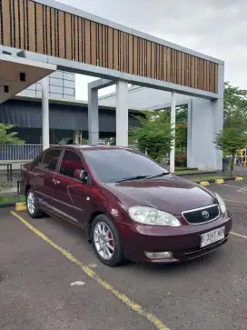 Toyota Corolla Altis G 1.8 Manual 2002  merah