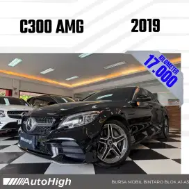 DP10% [Km17.000] C300 AMG 2019 Black / E300 Reg 2018 #AUTOHIGH