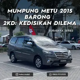 TOYOTA INNOVA G DIESEL AT 2015