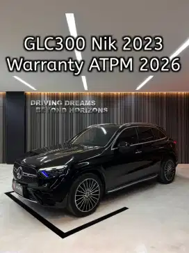Mercedes Benz GLC300 AT 2024 Hitam Mercy Nik 2023 B1393KJR