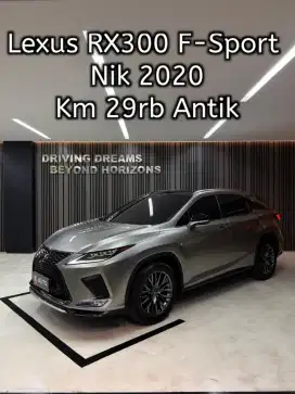 Lexus RX300 RX300T F-Sport 2020 Abu-abu met Facelift Km29rb B2874UBV