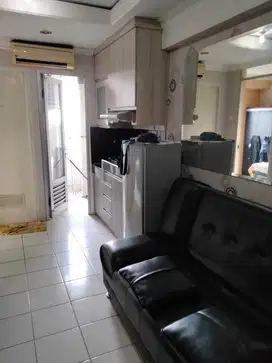 Apartemen Gading Nias 2 Kamar Furnished di Chrysant Lt Tengah Tahunan