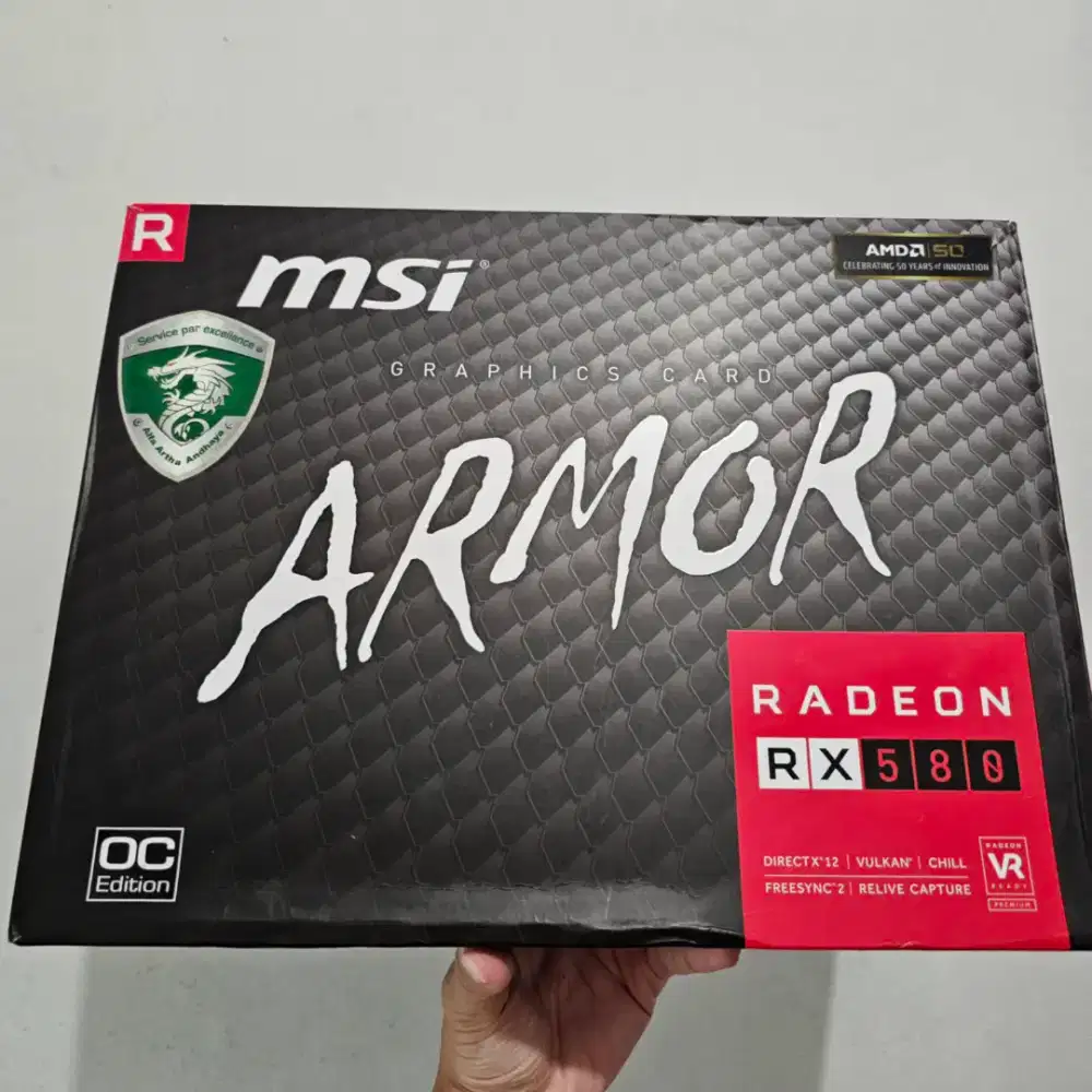 VGA MSI AMD RADEON RX 580 8GB OC