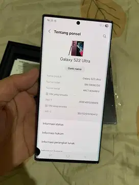 Samsung galaxy s22 ultra 5G 12/256 sein minus lcd
