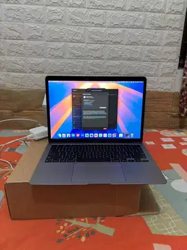 Macbook air m1 space gray ibox fullset normal like new