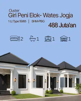 Argomulyo Gamping-15 Menit Dari Pusat Kota; SHM