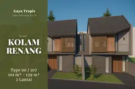 Jakal Km 13, Kawasan UII, 2 Lantai dengan Kolam Renang, SHM