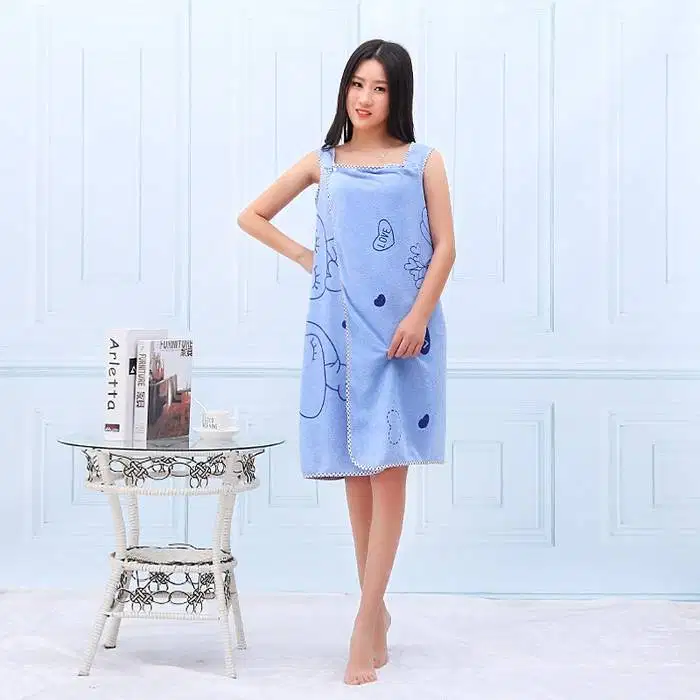 Baju Handuk / Wearable Towel Kimono Renang Mandi Multifungsi Karakter