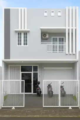 *DIJUAL RUMAH USAHA MINIMALIS FULL RENOV SIAP PAKAI DI SIDOARJO*