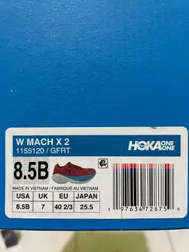 Sepatu Running HOKA Mach X2