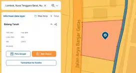 Tanah Dijual Untuk Usaha