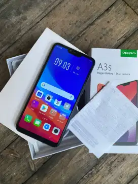 oppo a3s ram 6/128 fulset mulus nominus tangan pertama