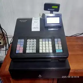 Mesin kasir Sharp 207B gress