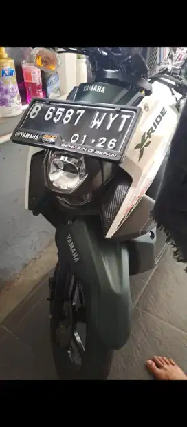 Dijual yamaha x ride 2021 lokasi cileduk pondok aren