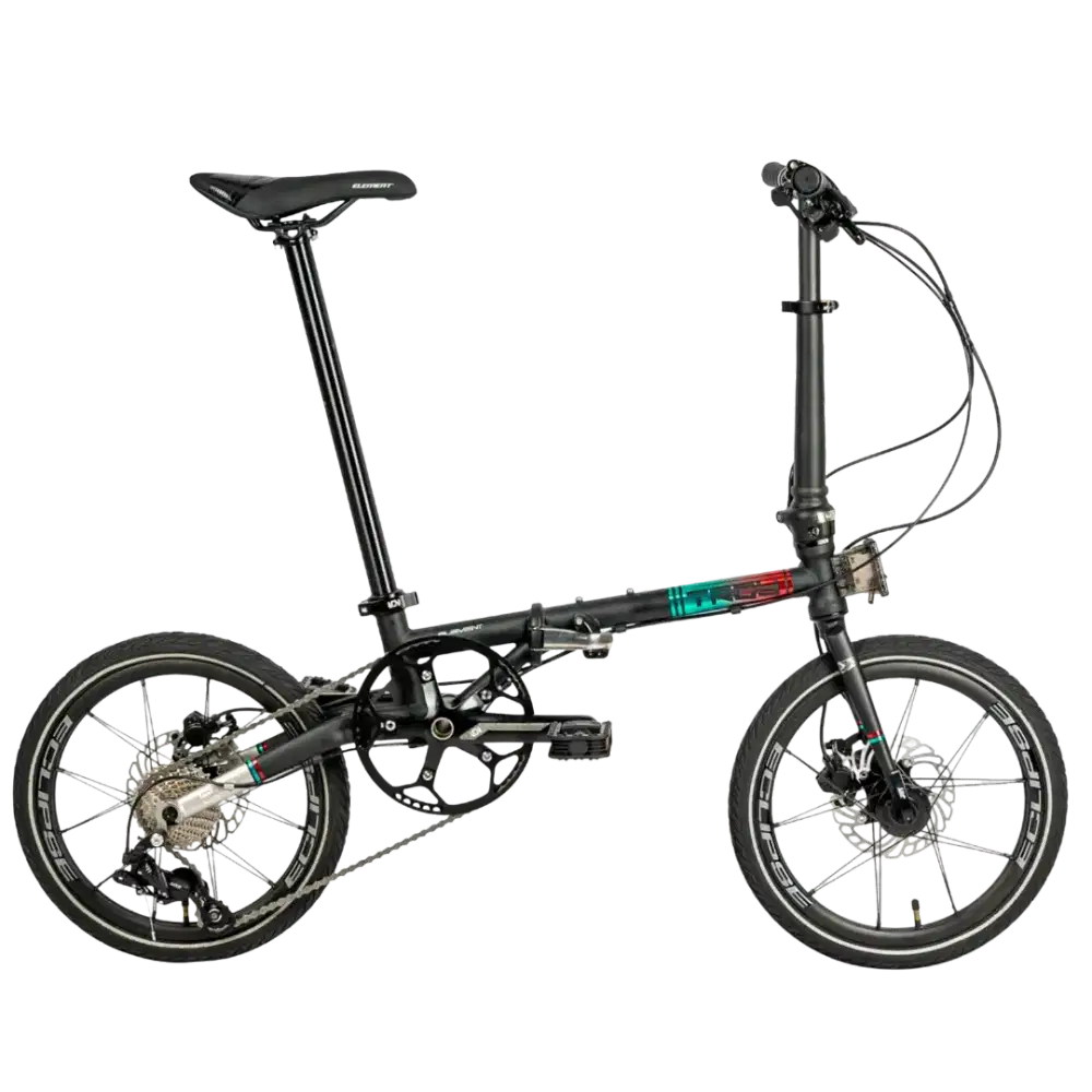 Sepeda Lipat Elemen 9 speed